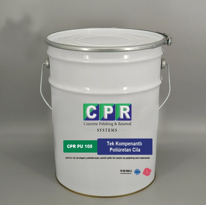 Tek Kompenantli Poliuretan Cila Cpr Pu 105 - GAP Silim Market Gaziantep Beton Silim Çözümleri
