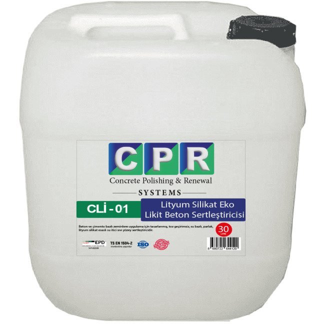 Beton Kimyasali Cpr Cli 01 Lityum Eko - GAP Silim Market Gaziantep Beton Silim Çözümleri